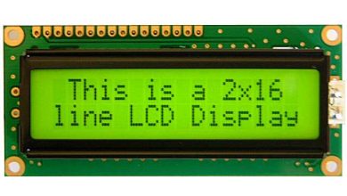 16x2 Character LCD