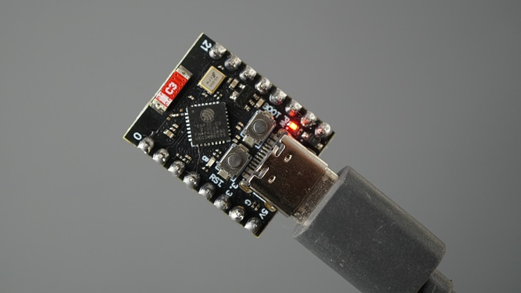 ESP32 C3 Super Mini Onboard LED Blinking OFF