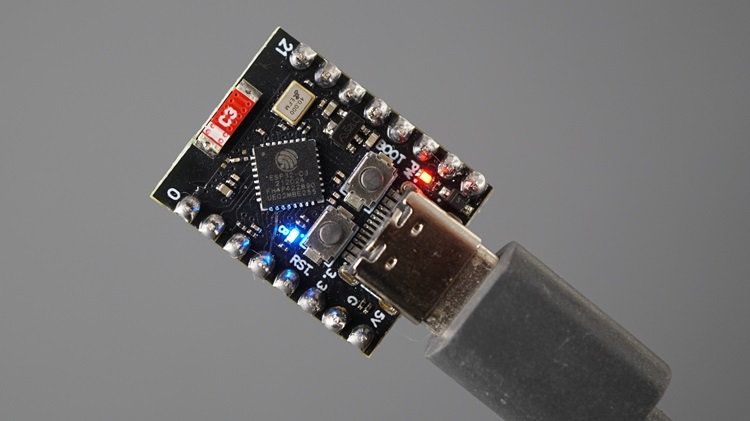 ESP32 C3 Super Mini Onboard LED Blinking ON