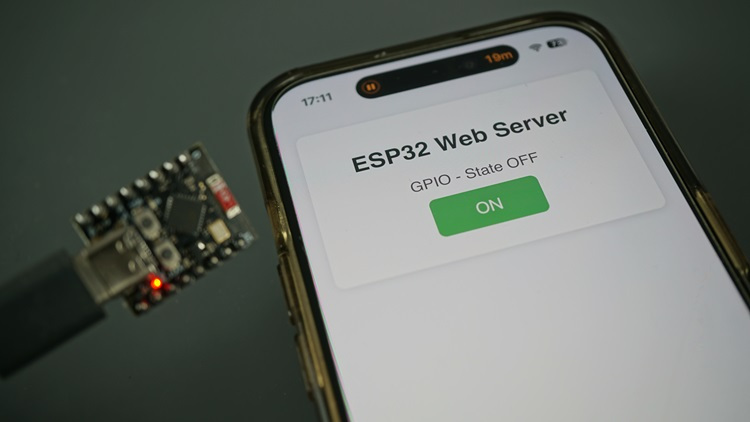 ESP32 C3 SuperMini Control Onboard LED Web Server 2