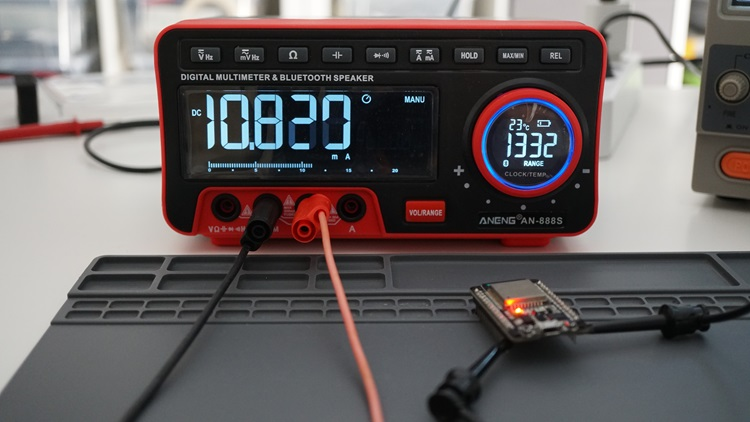 ESP32 DOIT Power Consumption Deep Sleep Mode