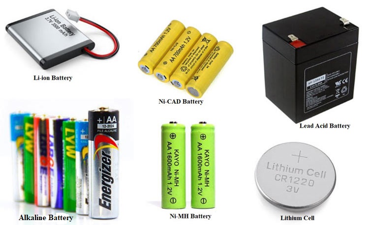 Different Type of Batteries 0