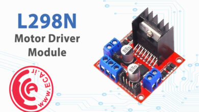 راهاندازی موتور DC با ماژول درایور L298 و آردوینو: راهنمای جامع و عملی 1 ECA L298N Motor Driver Module