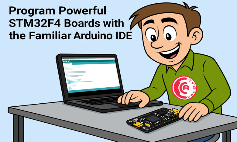 چگونه برد STM32F401/F411 Black Pill را با Arduino IDE برنامهریزی کنیم؟ 1 20251116 224323