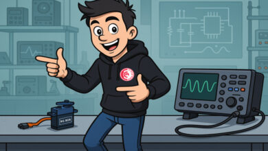 سروو موتور ها: قلب تپنده حرکت دقیق در دنیای الکترونیک و رباتیک 49 20251209 202821