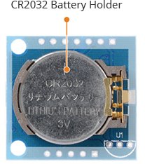 آموزش راهاندازی DS1307 با آردوینو 6 DS1307 Module CR2032 Battery Holder