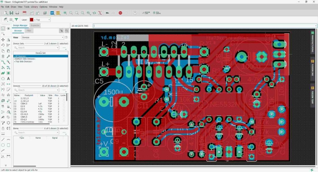 راهنمای جامع انتخاب نرم افزار طراحی PCB: از آلتیوم تا KiCad 4 Eagle Autodesk PCB Design Software 1024x555 1