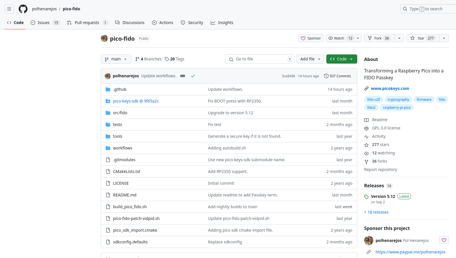 picofido github