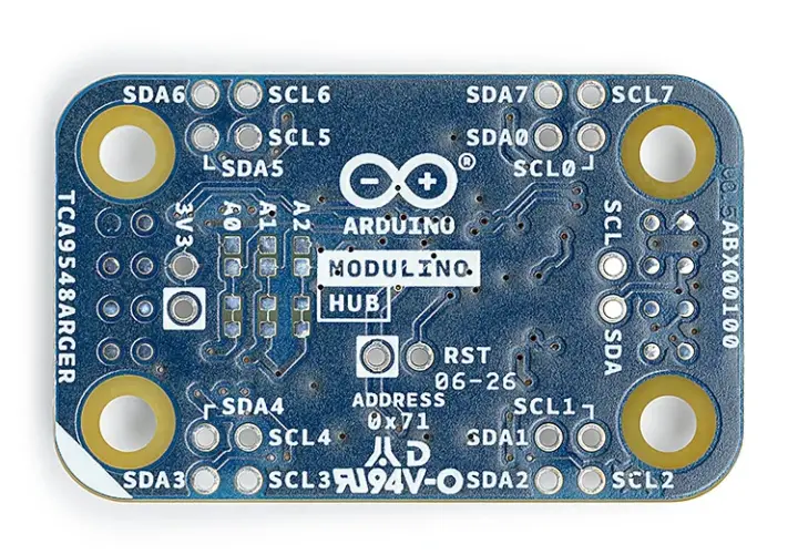 Modulino Hub eight I2C connectors 720x501 1