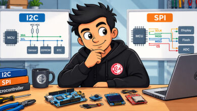 I2C vs SPI Electronics Workshop
